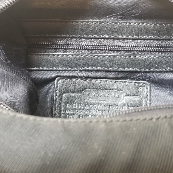 Coach Black Hand Bag - Picture 2 of 2